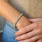 Bracelet Bracelet articulé - Bracelet en or gris et diamants 58 Facettes REF23109-131