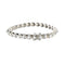 Bracelet Bracelet articulé - Bracelet en or gris et diamants 58 Facettes REF23109-131