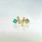 Boucles d'oreilles T for Tulip - Boucles d'oreilles en or 18K, émeraudes et diamants 58 Facettes GER1015GN