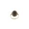 Bague 52.5 Bague turquoise verte en or jaune et or gris 18K 58 Facettes REF2306