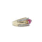Bague 52.5 Bague bandeau rubis en or jaune et or gris, diamants 58 Facettes REF2213-11