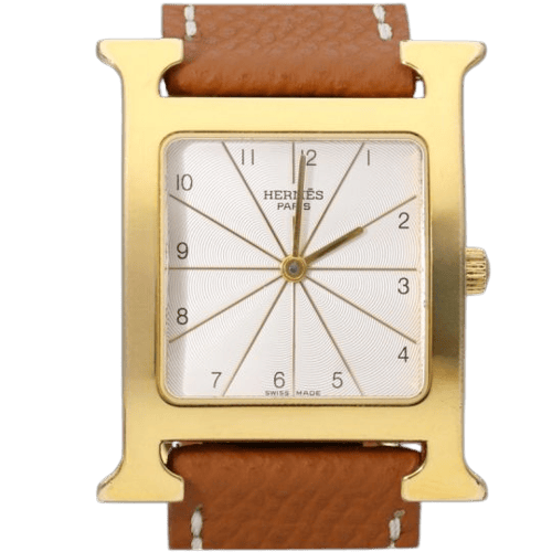 Hermès H时刻 - 镀金腕表 