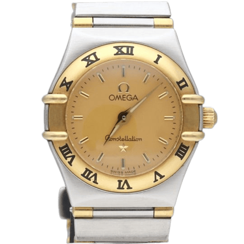 Omega Constellation Mini - Часовник от жълто злато и стомана 