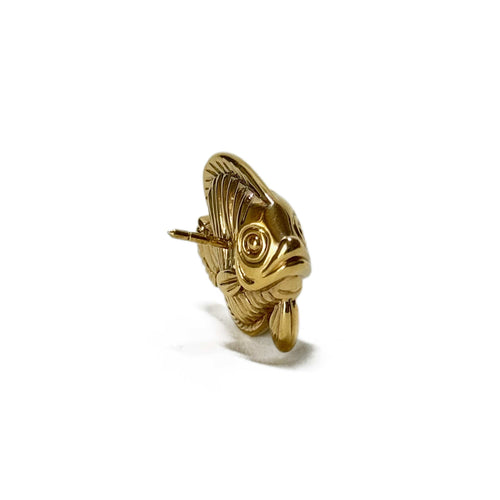 Broche Broche poisson en or jaune 18K 58 Facettes REF24013-177