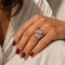 Bague Bague vintage en or jaune, platine et diamants 58 Facettes 1.0001490/1