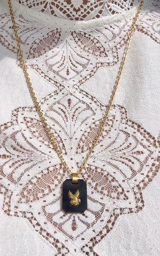 Pendentif Pendentif en onyx et or 18 carats 58 Facettes REF24037D-201