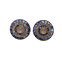 Boutons de col Art déco en or 18K, perle, diamants et saphirs 58 Facettes A07461