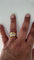 Bague 49 Bague pavée de diamants en or jaune 58 Facettes Bague 001