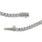 Collier Collier tennis - Collier en or blanc et diamants 58 Facettes G3974