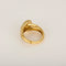 Bague 53 Bague nœud d’Héraclès en or jaune et diamants 58 Facettes B260295