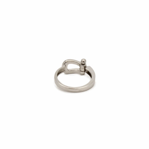 Bague 50.5 Fred Force 10 - Bague en or gris et diamants 58 Facettes REF24104CF-267