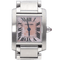 Cartier Tank Française - Стоманен часовник 