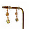 Boucles d'oreilles Boucles d'oreilles tourmaline en or rose et or gris 18K 58 Facettes REF24085-248