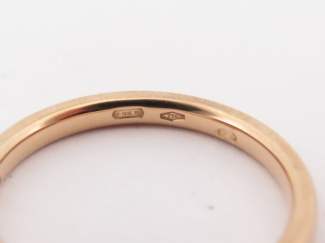 Ring 54 Pomellato Lucciole - Set of 5 rings in 18K gold and diamonds 58 Facettes 275527