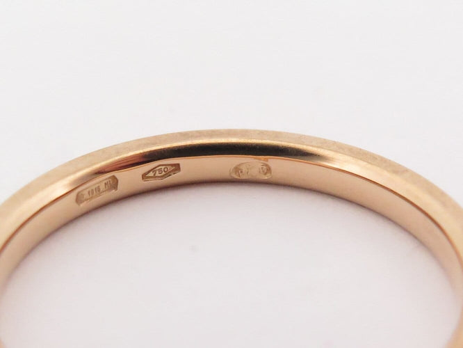 Ring 54 Pomellato Lucciole - Set of 5 rings in 18K gold and diamonds 58 Facettes 275527