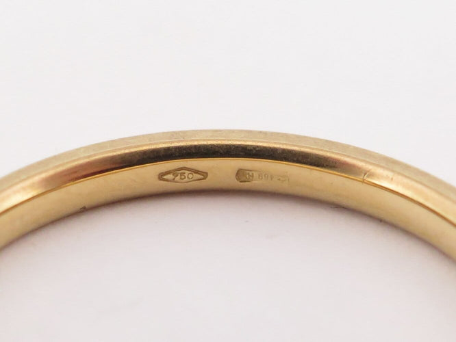 Ring 54 Pomellato Lucciole - Set of 5 rings in 18K gold and diamonds 58 Facettes 275527