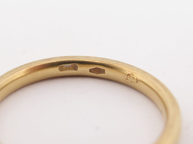 Ring 54 Pomellato Lucciole - Set of 5 rings in 18K gold and diamonds 58 Facettes 275527