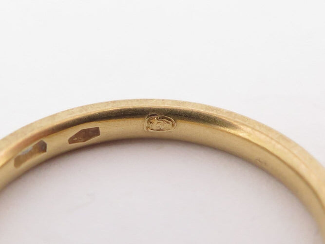 Ring 54 Pomellato Lucciole - Set of 5 rings in 18K gold and diamonds 58 Facettes 275527