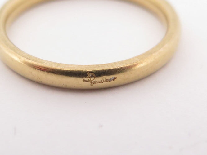 Ring 54 Pomellato Lucciole - Set of 5 rings in 18K gold and diamonds 58 Facettes 275527