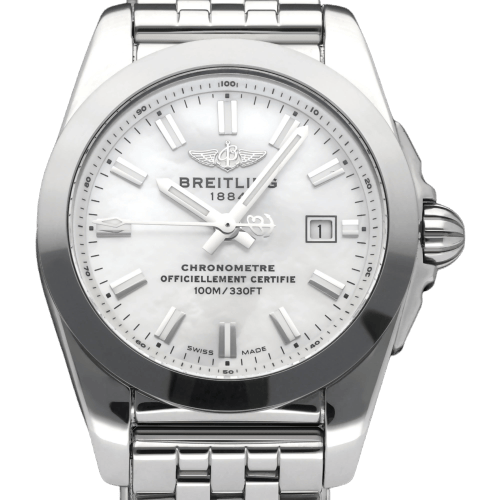 Montre Breitling Galactic - Montre quartz W72348 en acier 58 Facettes BTL/GAL/007
