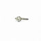 Bague 49 Bague - Solitaire diamant en or gris 18K 58 Facettes REF24078-241