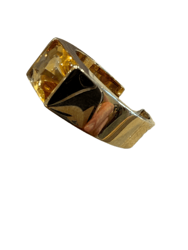 Cartier Tank - Yellow gold and citrine ring 
