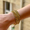 Bracelet Bracelet manchette libellule en or jaune 18K 58 Facettes REF2540CF-307