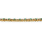 Bracelet Bracelet émeraudes et ligne de diamants en or jaune 58 Facettes REF2547-319