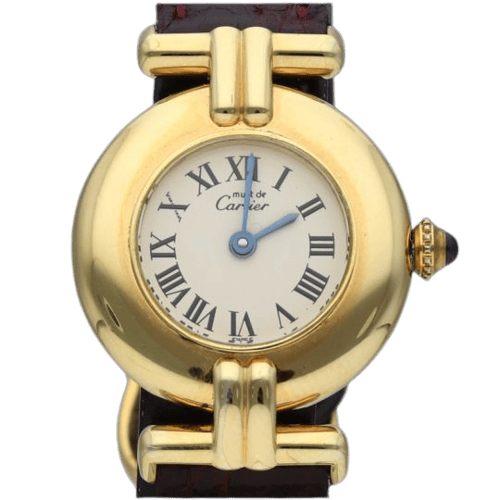 Cartier Koloseum Pozlacené stříbro - Dámské hodinky v pozlacené úpravě 