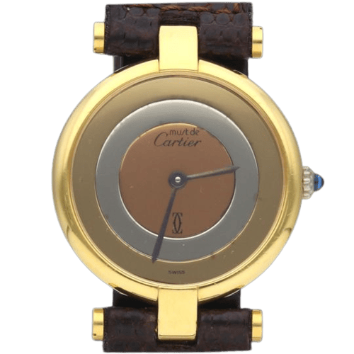 Montre Cartier Must de Cartier - Montre en vermeil 58 Facettes MT47119