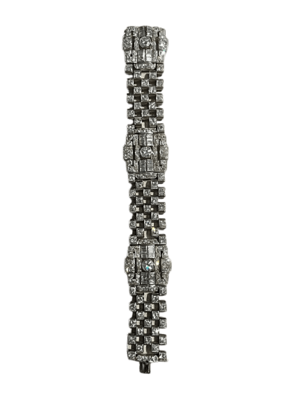 Bracelet Bracelet Art déco 15,30 ct 58 Facettes Bracelet