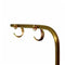 Boucles d'oreilles Demi-créoles Trinity - Boucles d'oreilles en or jaune, rose et gris 58 Facettes REF24090B-253