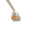 Pendentif Augis - Pendentif lettre d’amour en or jaune 18K 58 Facettes REF2555CF-323