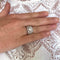 Bague 55 Bague bandeau diamants en or gris 18K 58 Facettes REF2549-317