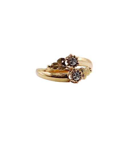 Victorian ring Toi & Moi in 18k rose gold 