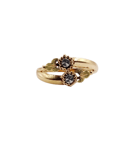 Victorian ring Toi & Moi in 18k rose gold 