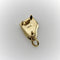Pendentif Pendentif charm piano à queue en or 14K émaillé 58 Facettes 11150