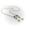Necklace Neglected Edwardian necklace in platinum and old-cut diamonds 58 Facettes 11153