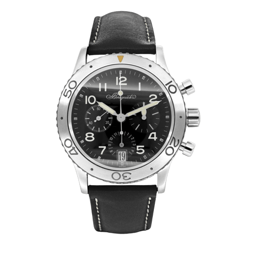 Montre Breguet Type XX Transatlantique - Montre chronographe en acier 58 Facettes OC-68802065