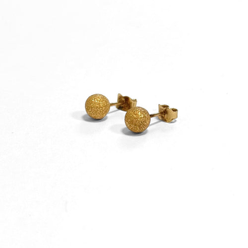 Boucles d'oreilles Boucles d'oreilles - Clous d'oreilles boules en or jaune 58 Facettes REF2560-328