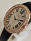 Montre Cartier Baignoire - Montre en or rose et diamants 58 Facettes 1