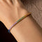 Bracelet Bracelet tennis en or 18K et saphirs arc-en-ciel 58 Facettes GBT1281YG