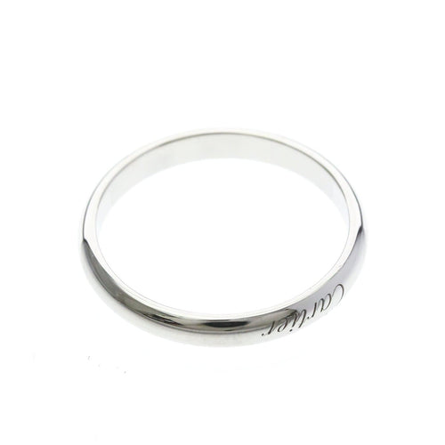 Bague 59 Cartier 1895 - Alliance en platine 58 Facettes ao76rtgl8z