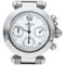 Bulgari Pasha - Reloj cronógrafo de acero 