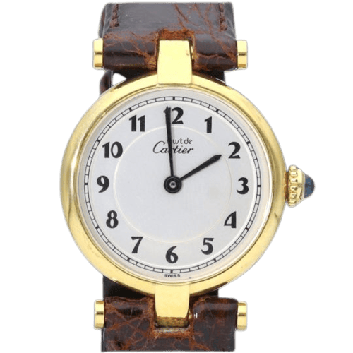 Cartier Must-have from Cartier silver-gilt - Watch in silver 