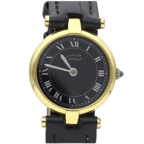 Montre Cartier Must de Cartier - Montre en vermeil 58 Facettes MT47123