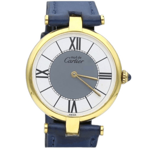 Cartier Must Vendôme - Hodinky Pozlacené stříbro 