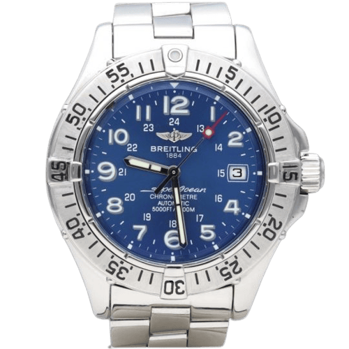 Montre Breitling Superocean - Montre automatique en acier 58 Facettes MT46170