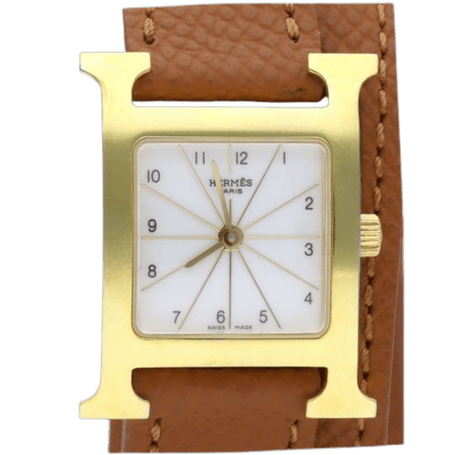 Montre Hermès Heure H - Montre en acier 58 Facettes MT47120