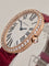Montre Cartier Baignoire - Montre en or rose et diamants 58 Facettes 1